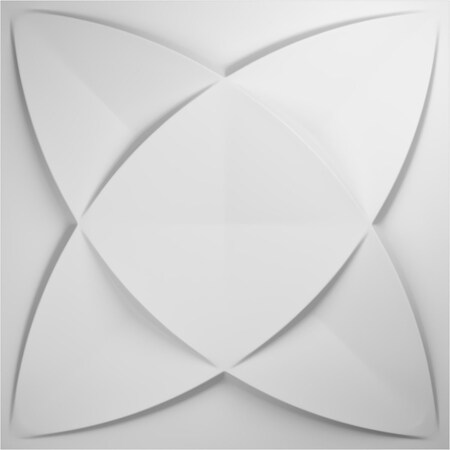 Ekena Millwork 19 5/8in. W x 19 5/8in. H Speedwell EnduraWall 3D Wall Panel Covers, Total 26.75 Sq. Ft., 10PK WP20X20SWWH-CASE-10